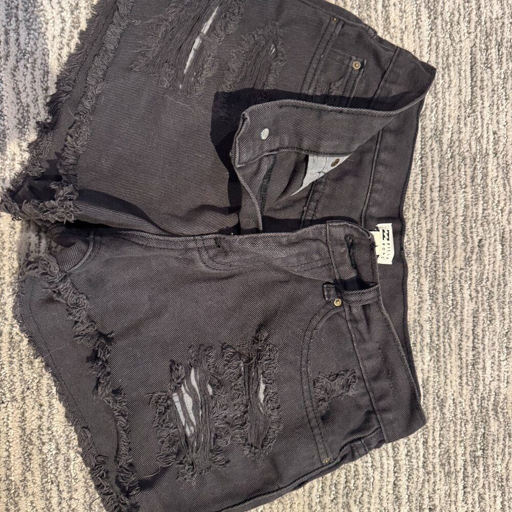 Billabong Black Jean Shorts